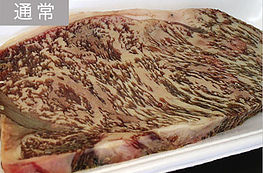 通常保存の牛肉